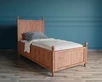 Кровать массив сосны односпальная "Palermo natural" 900х1900